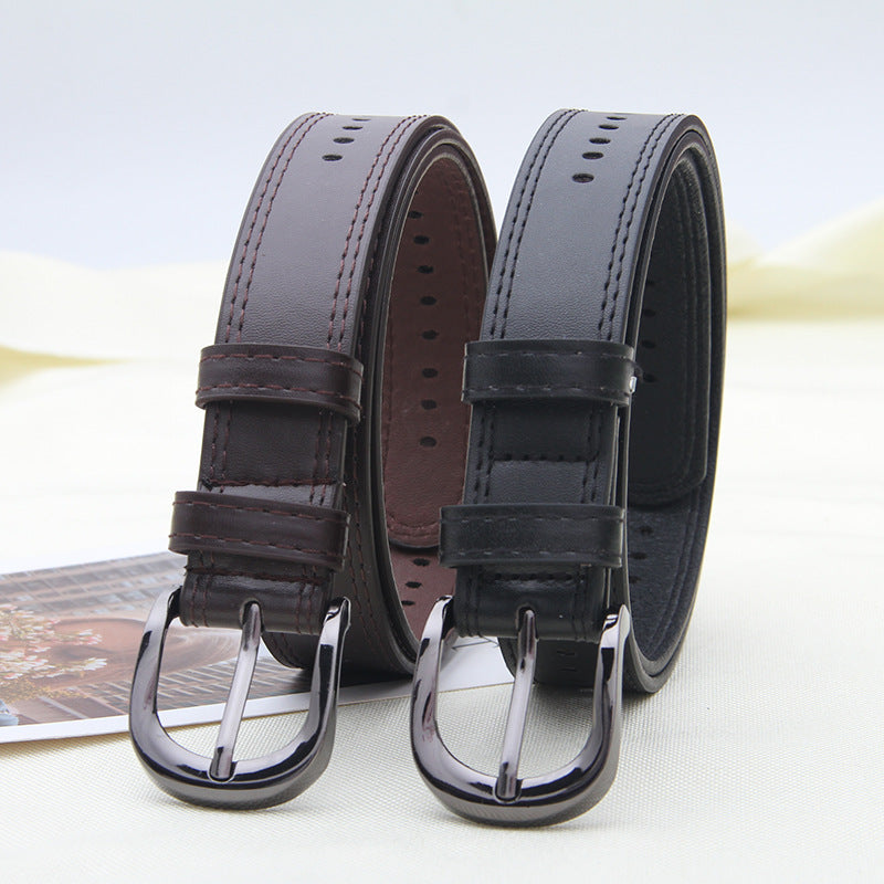 Women's & Men's Korean Summer Versatile Retro Pin Buckle Belts