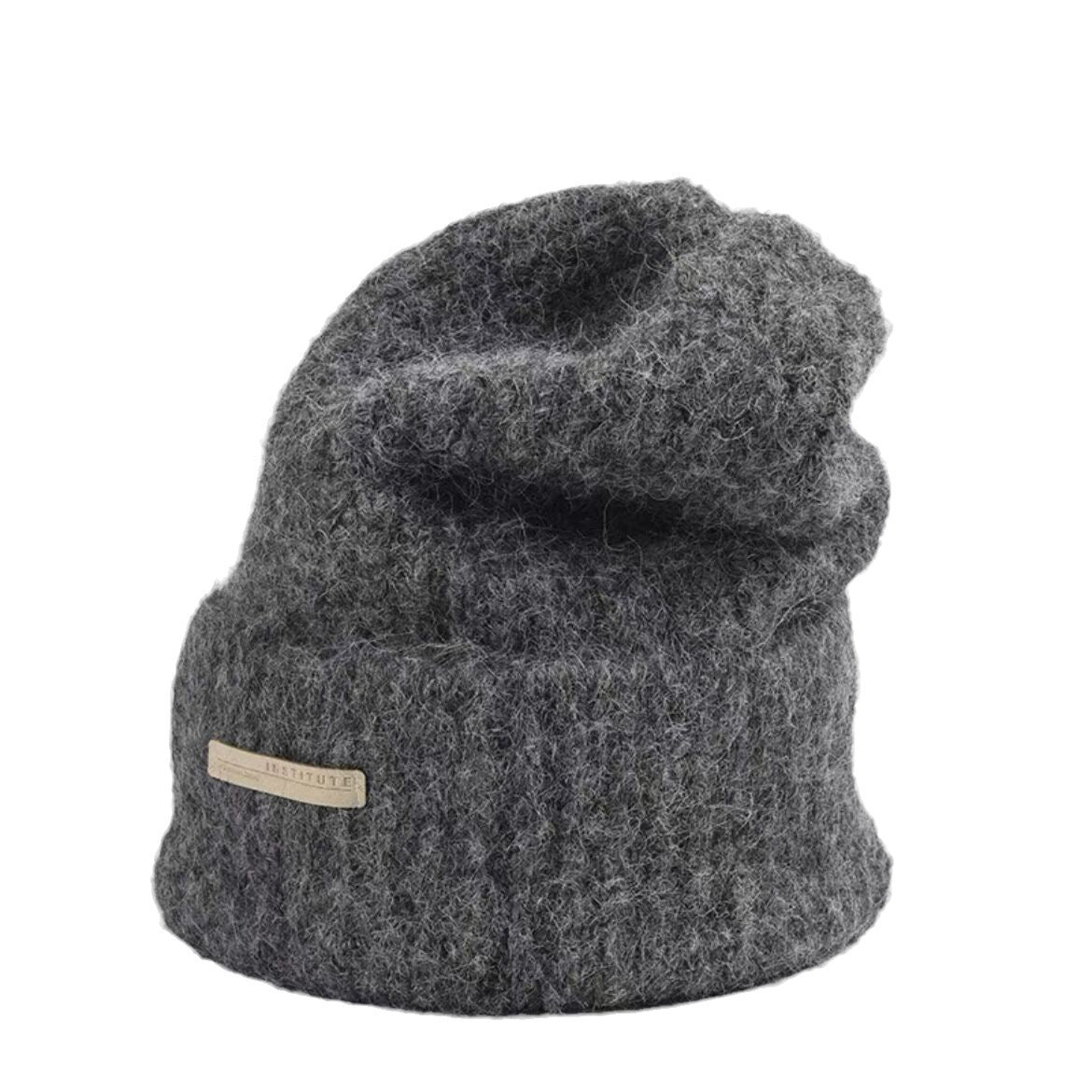 Wool Pile Heap Big Head Circumference Versatile Casual Hats & Caps