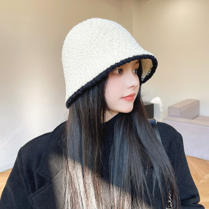 Women's Lady Korean Warm Small Wool Knitted Hats & Caps