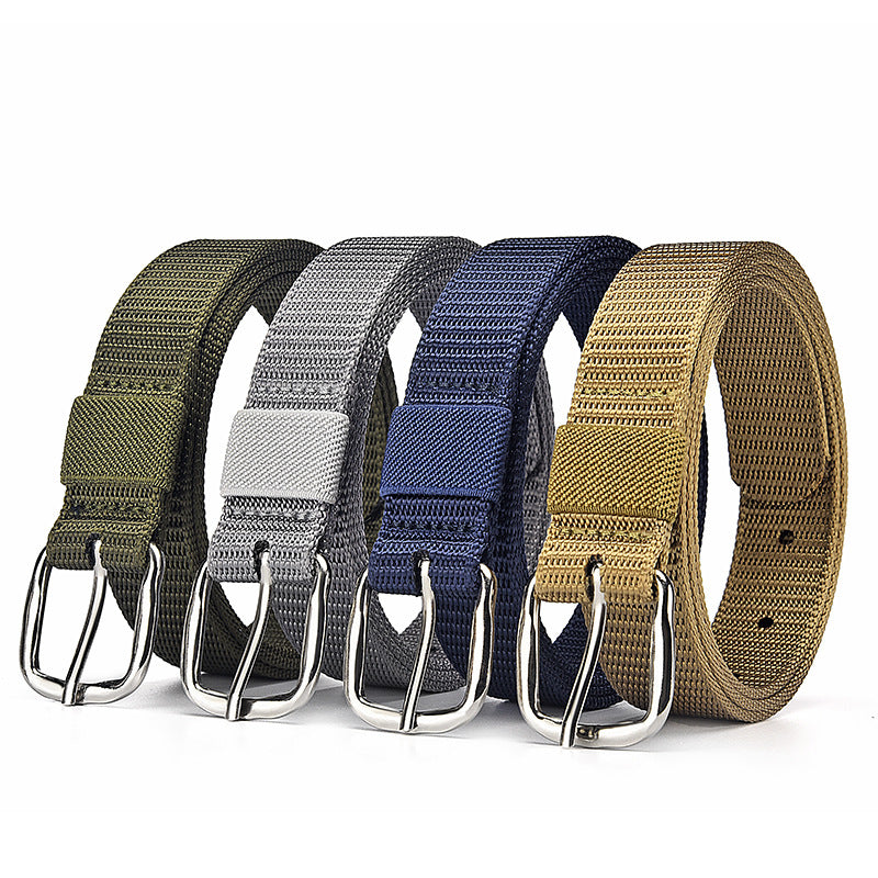 Women's Pin Buckle Unisex Leisure Sports Military Training Belts