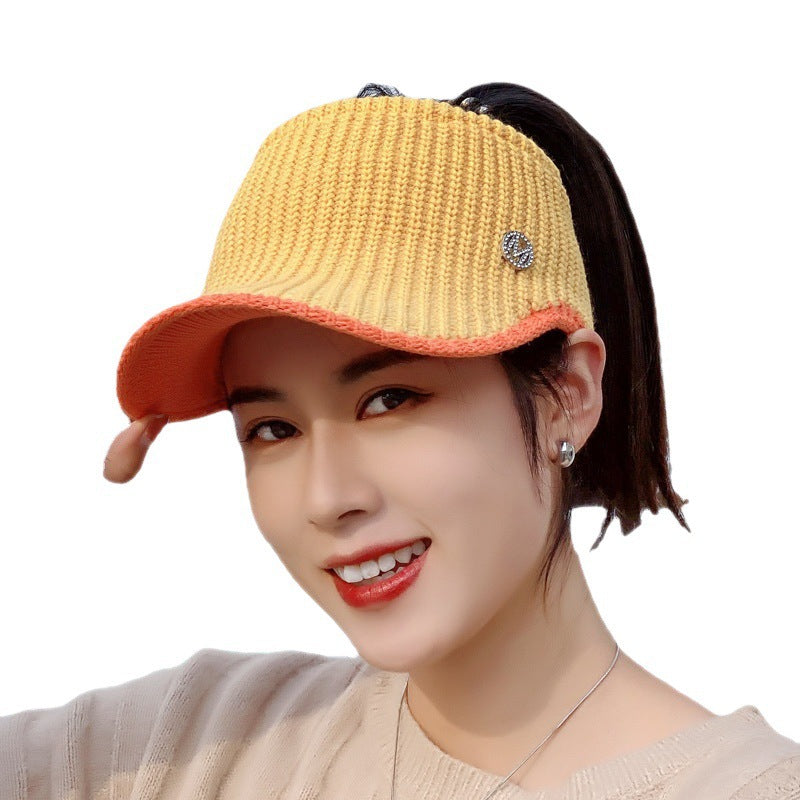 Women's Top Fashion Tongue Pressing Winter Outdoor Hats & Caps