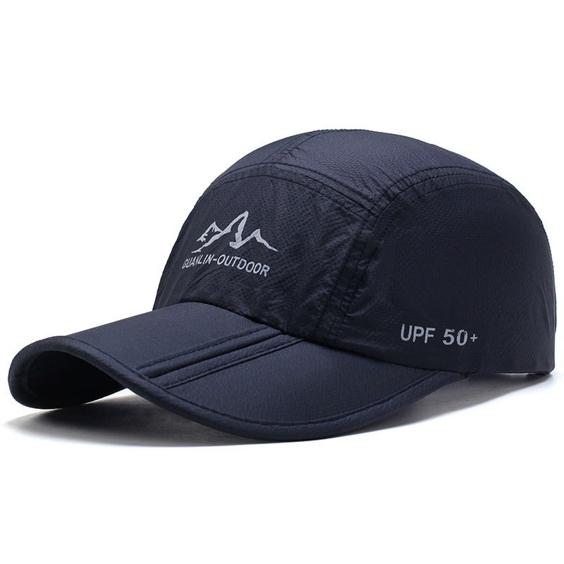 Women's & Men's Summer Thin Peaked Sea Fishing Foldable Hats & Caps