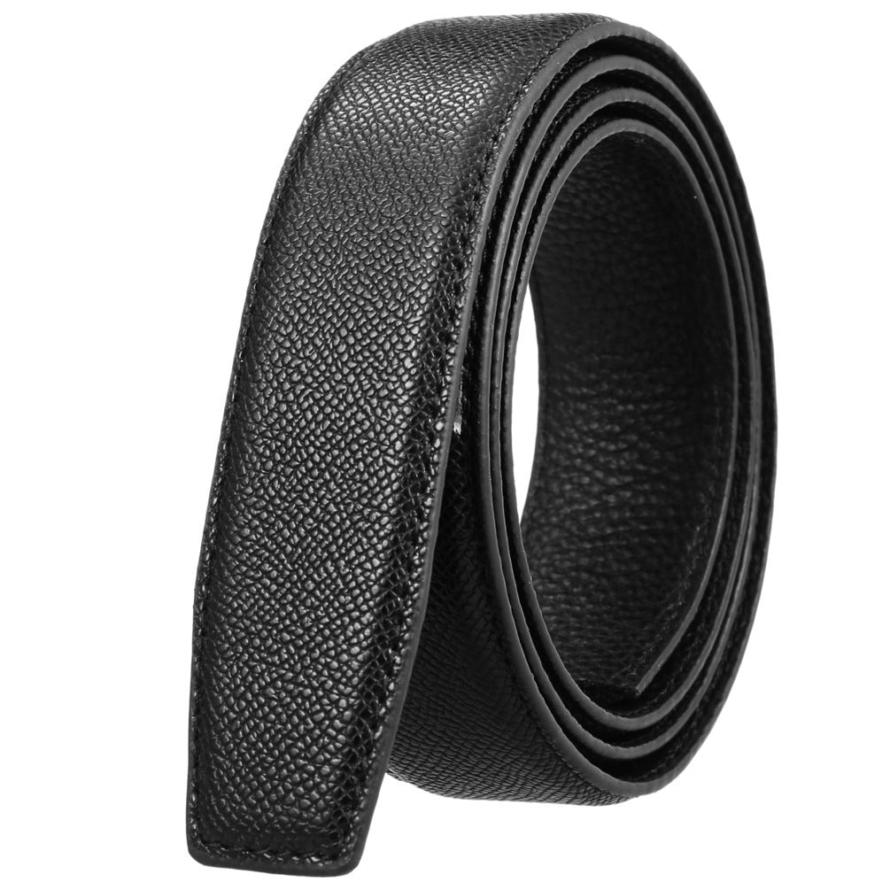 Men's Fashion Commuter Leather Automatic Buckle Belts