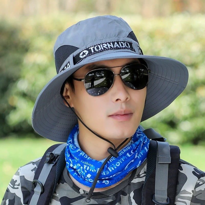 Men's Outdoor Summer Sun Protection Hat Breathable Hats & Caps