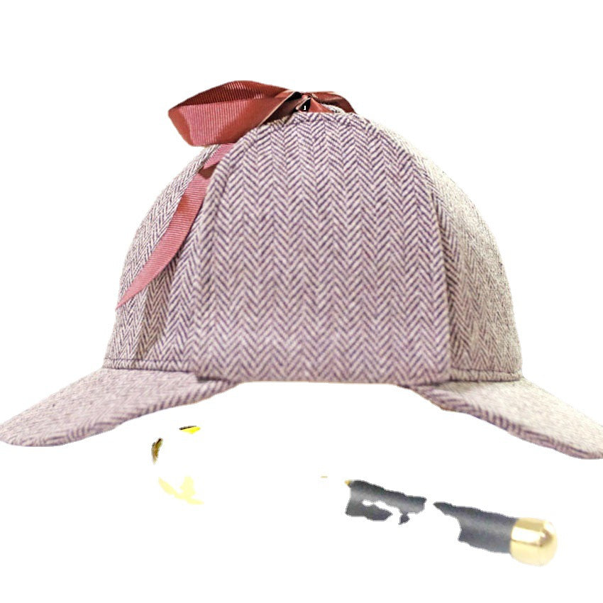 Detective Sherlock Holmes Deer Hunting Hat Roll Kids' Headwear