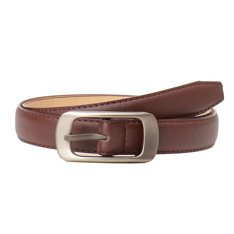 Women's & Men's Trendy Casual Style Leather Korean Simple Belts