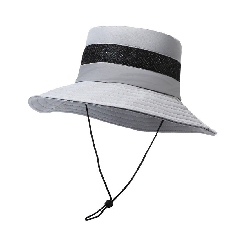 Men's Hat Summer Sun Monochrome Protection Outdoor Hats & Caps