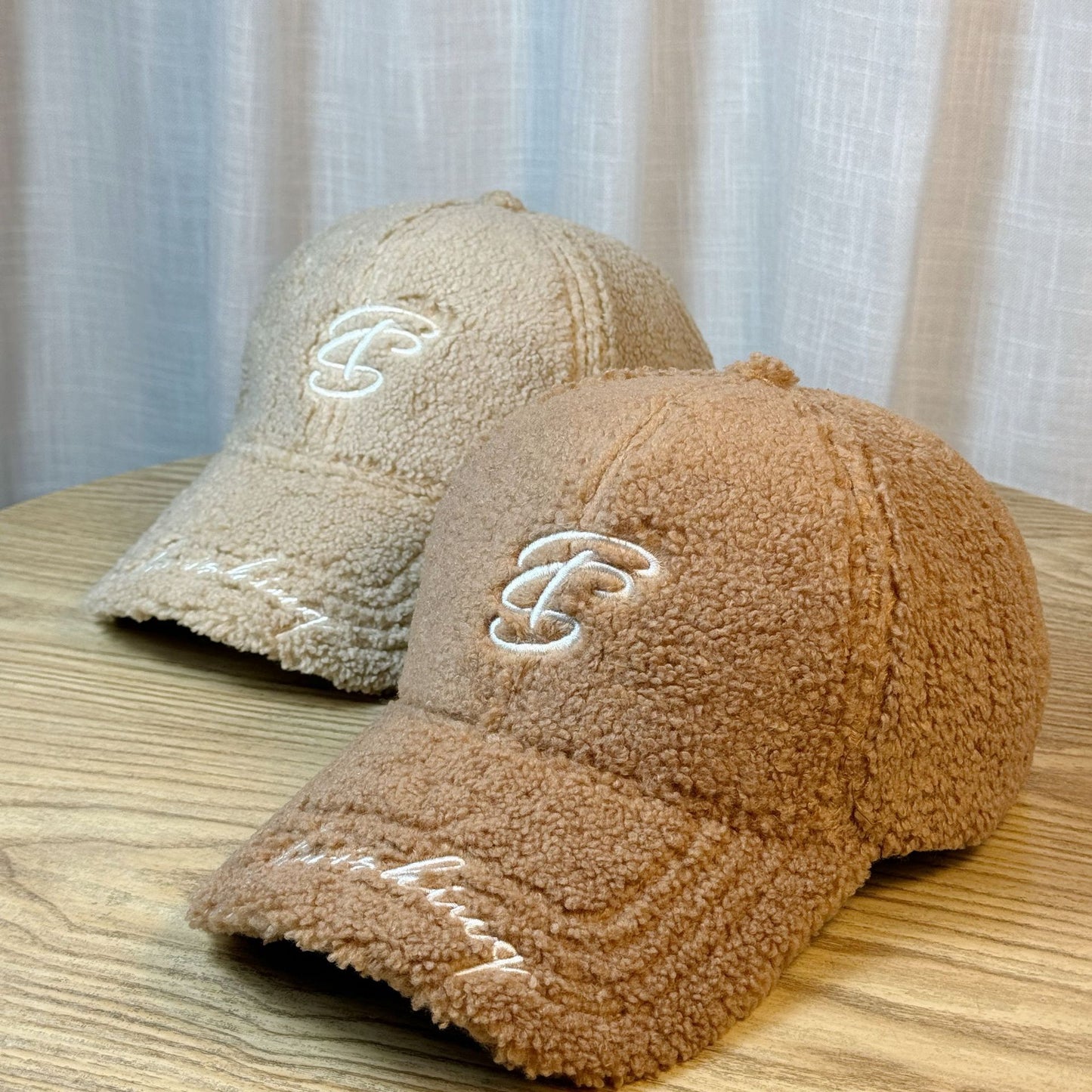 Wool Hat Female Small Plush Baseball Fleece Hats & Caps