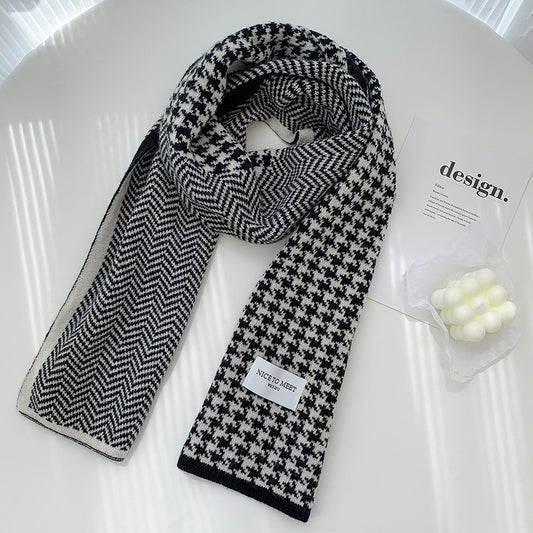 Female Winter Korean Style Versatile Couple Scarfs