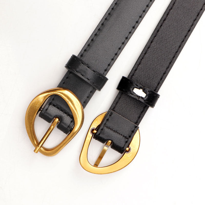 Pin Buckle Decoration Niche Korean Fashion Belts