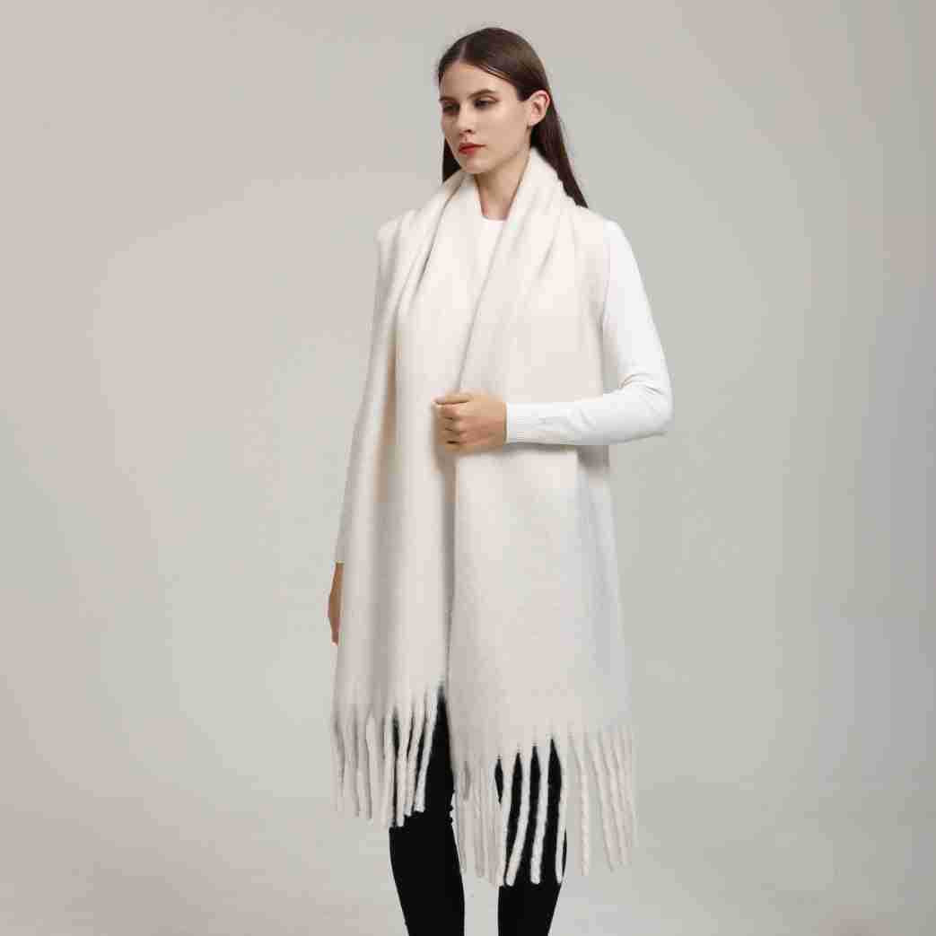 Women's Popular Thick Warm Long Flow Large Scarfs