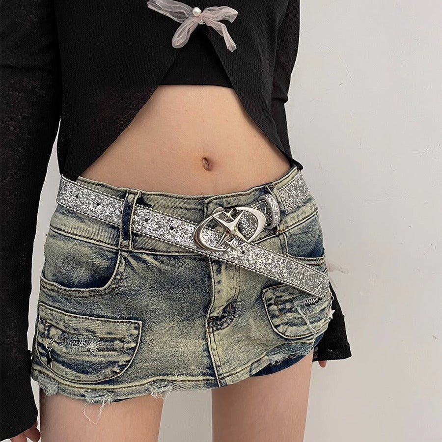 Women's Millennium Hot Style American Jeans Decorative Belts