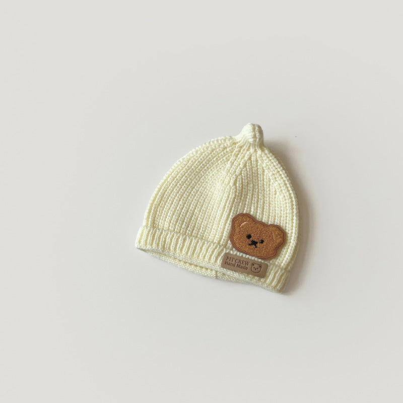 South Hat Korean Cute Bear Knitted Kids' Headwear