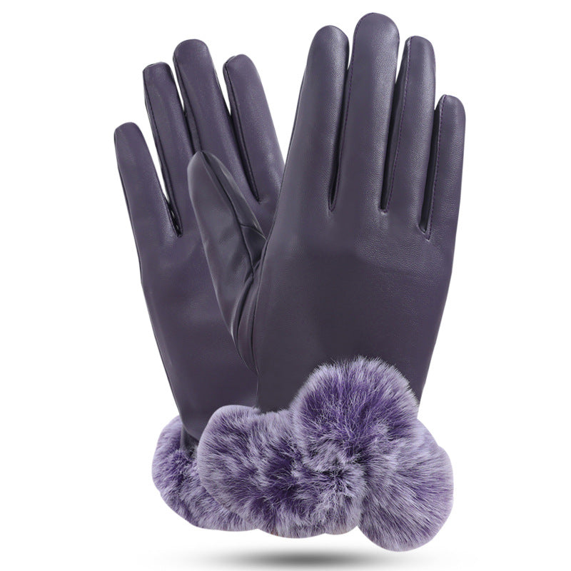 Women's Winter Warm Cycling Waterproof Windproof Plus Gloves