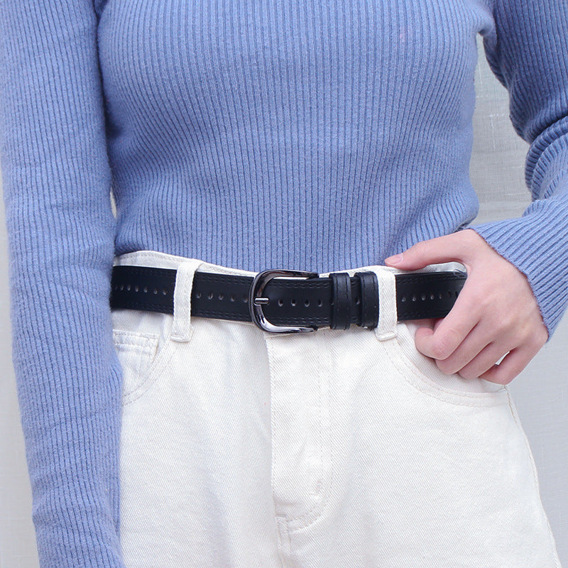 Women's & Men's Korean Summer Versatile Retro Pin Buckle Belts