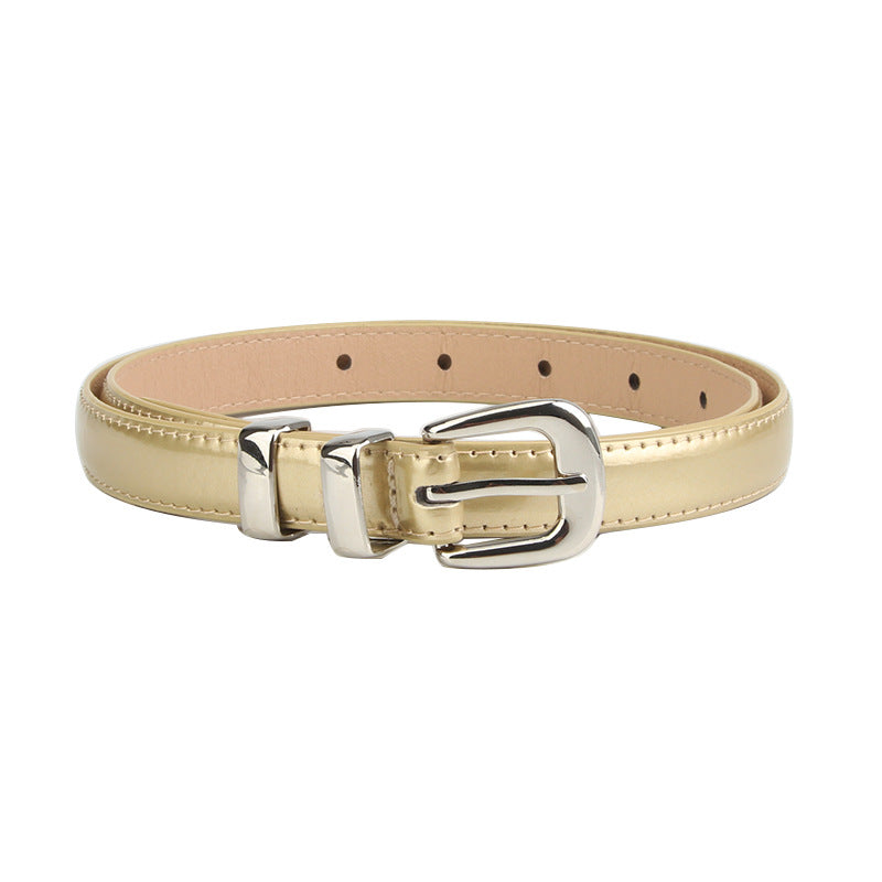 Women's Korean Style Simple Western Dopamine Decoration Fashion Belts