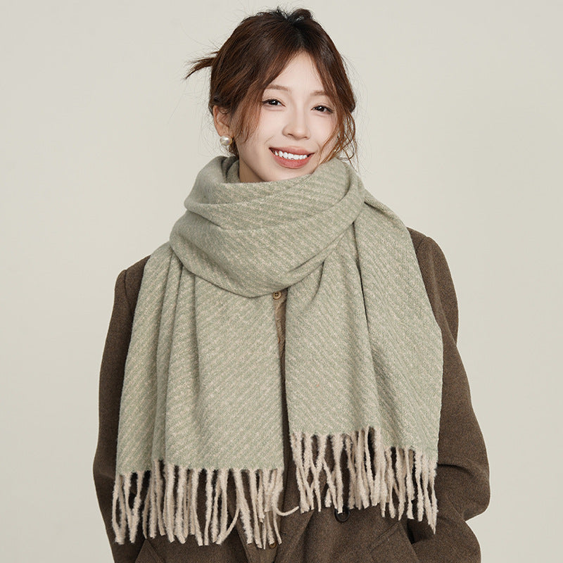 Women's Intellectual Elegant High-grade Twill Fashion Trendy Scarfs