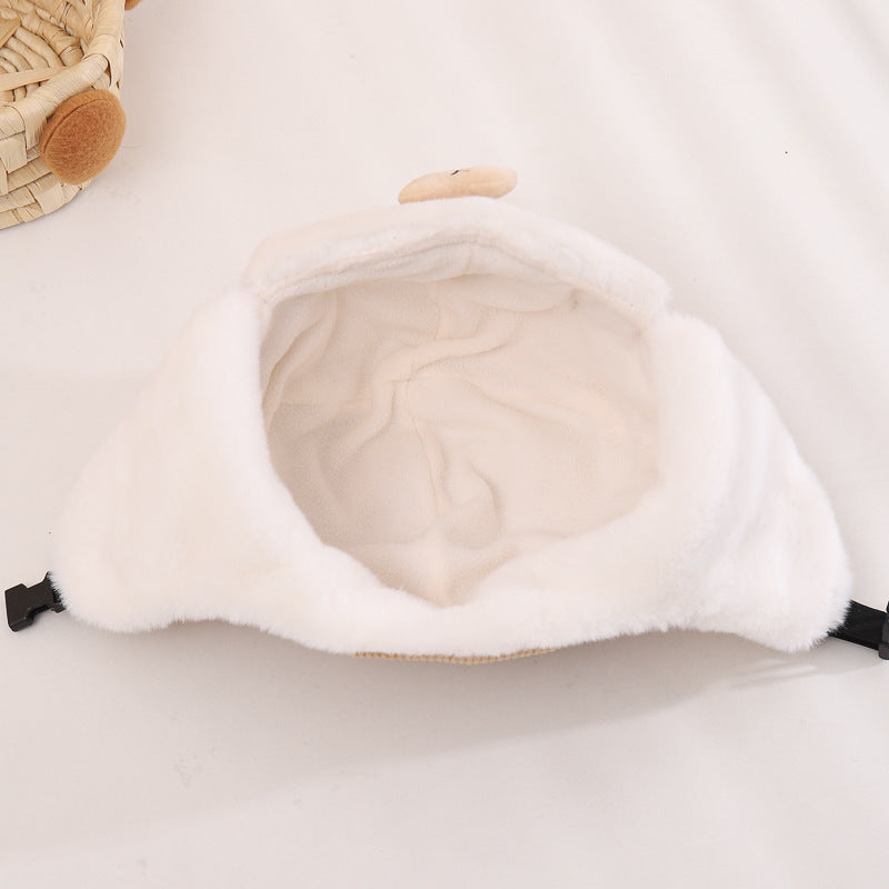 Hat Winter Cute Super Thickened Warm Kids' Headwear