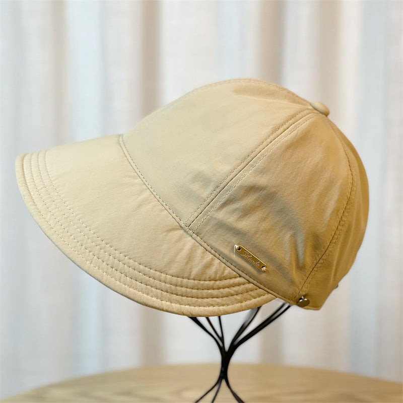 Women's Sun Protection Hat Big Head Circumference Hats & Caps