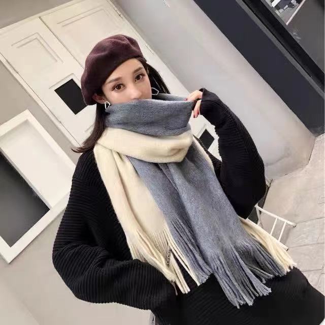 Women's Winter Korean Style Versatile Cute Thickening Couple Scarfs