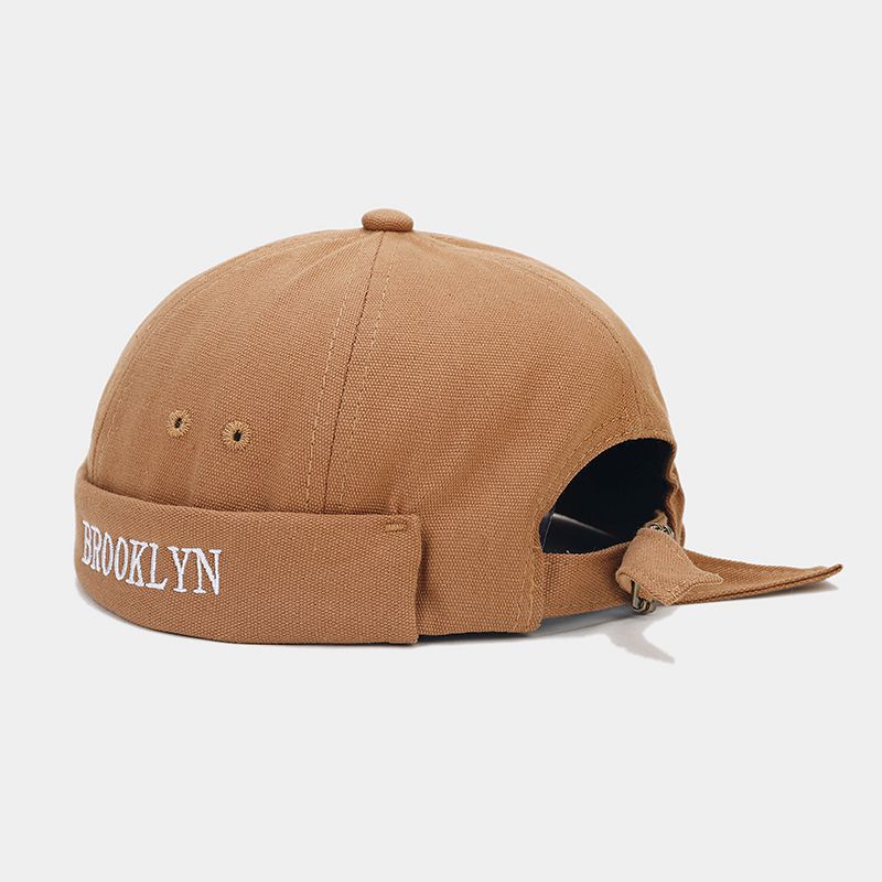 Men's Korean Style Spring Hat Brimless Skullcap Hats & Caps