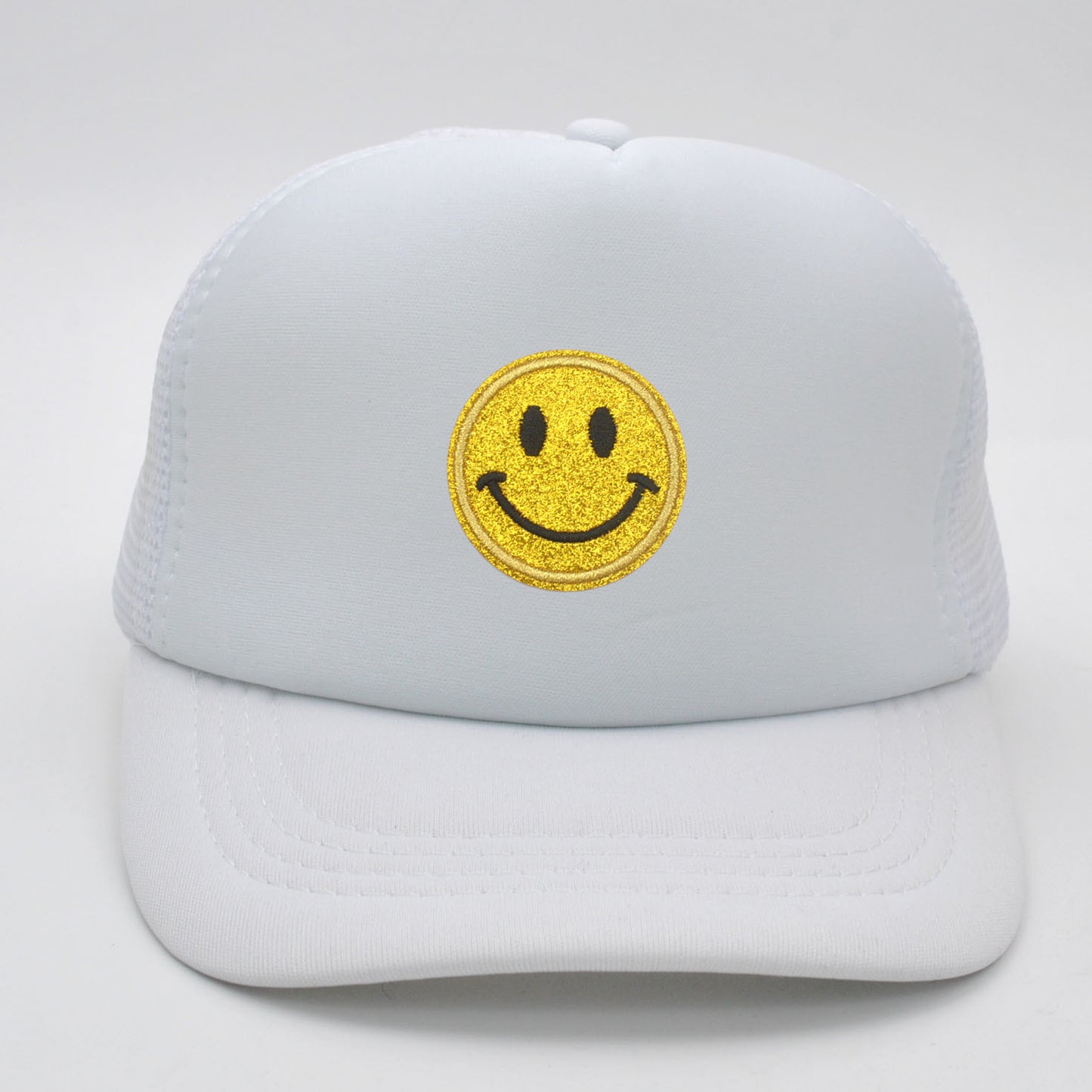 Children's Smiley Face Mesh Fashion Baseball Outdoor Kids' Headwear