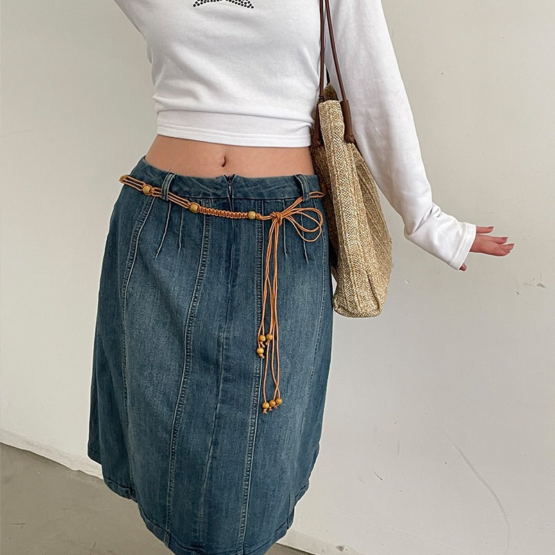 Woven Waist Strap Cool Tassel Hemp Belts