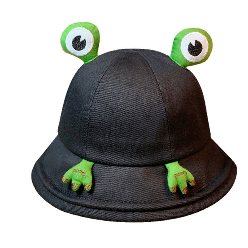 Cute Adult Frog Bucket Hat Cartoon Hats & Caps