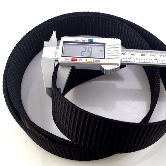 Men's Buckle Thickened Woven Pressure Plate Breathable Belts