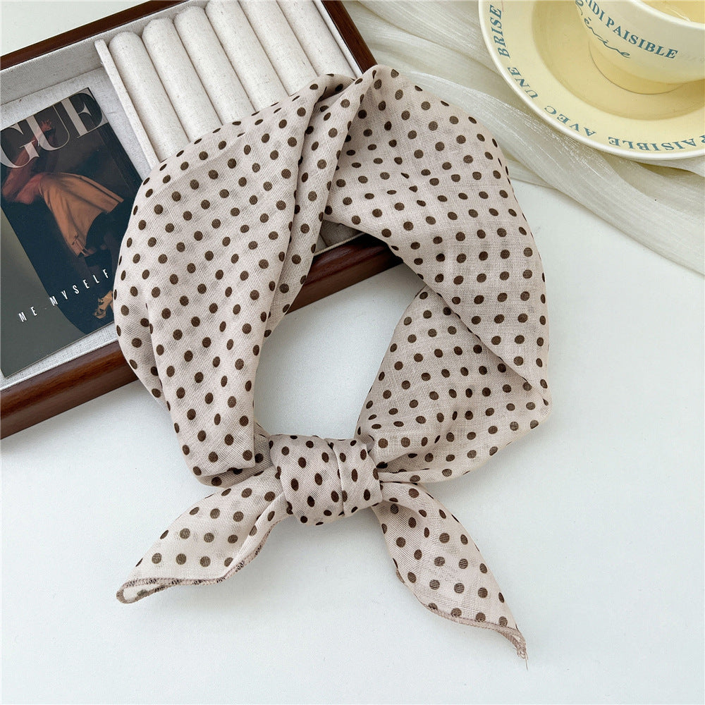 Women's Towel Fresh Breathable Soft Literary Decoration Scarfs