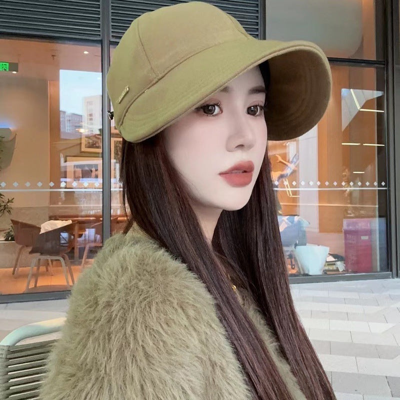 Women's Retro Peaked Korean Fashion Bucket Hat Hats & Caps