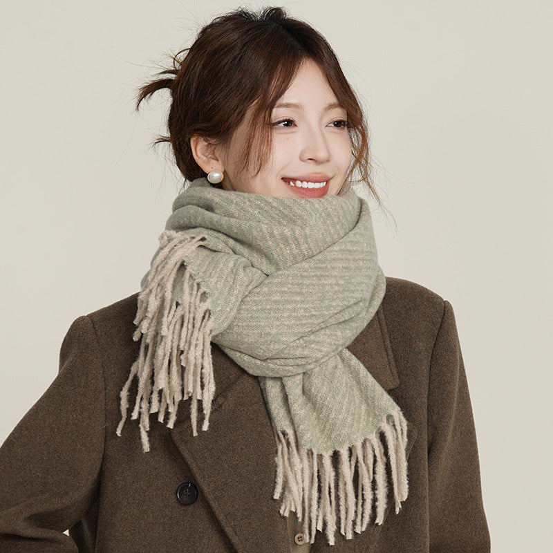 Women's Intellectual Elegant High-grade Twill Fashion Trendy Scarfs