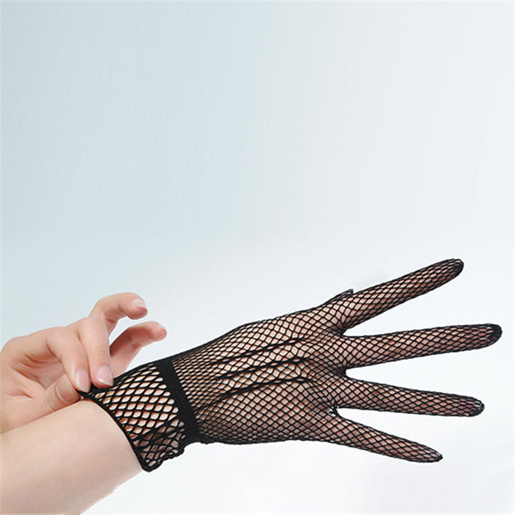 Women's Creative Style Mesh Bridal Wedding Summer Gloves