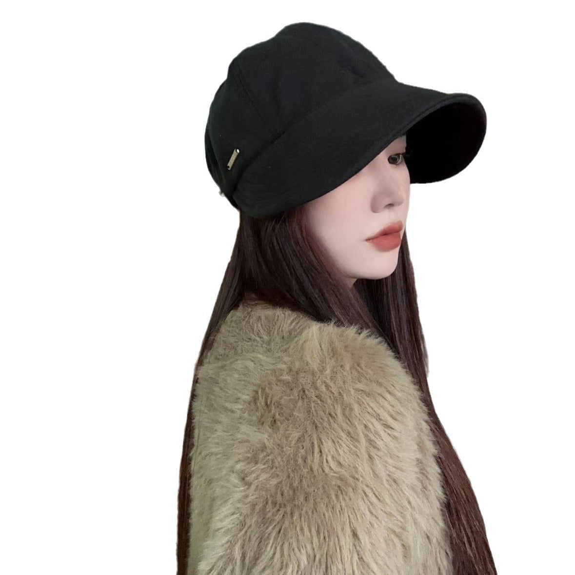 Women's Retro Peaked Korean Fashion Bucket Hat Hats & Caps