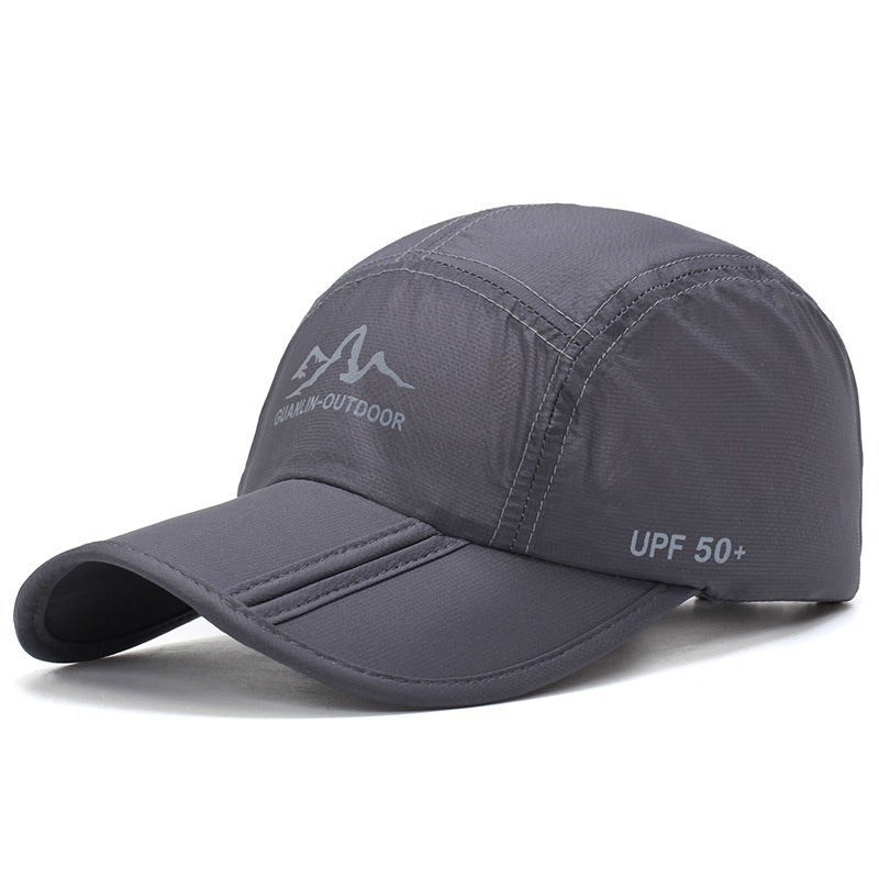 Women's & Men's Summer Thin Peaked Sea Fishing Foldable Hats & Caps