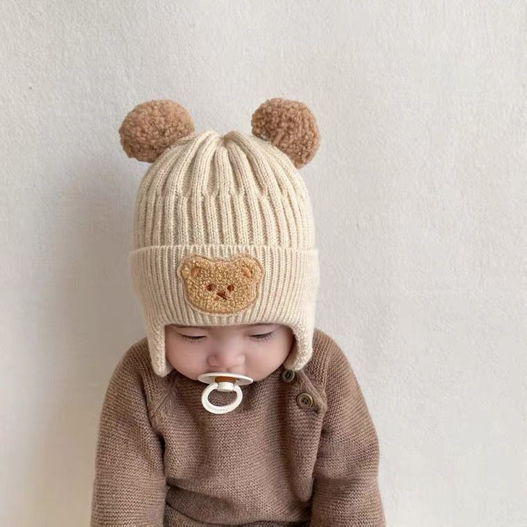 Hat Woolen Boys Thickened Keep Warm Kids' Headwear