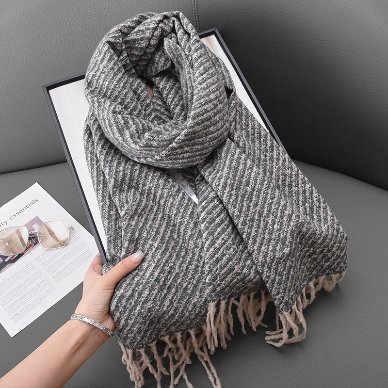 Women's Intellectual Elegant High-grade Twill Fashion Trendy Scarfs