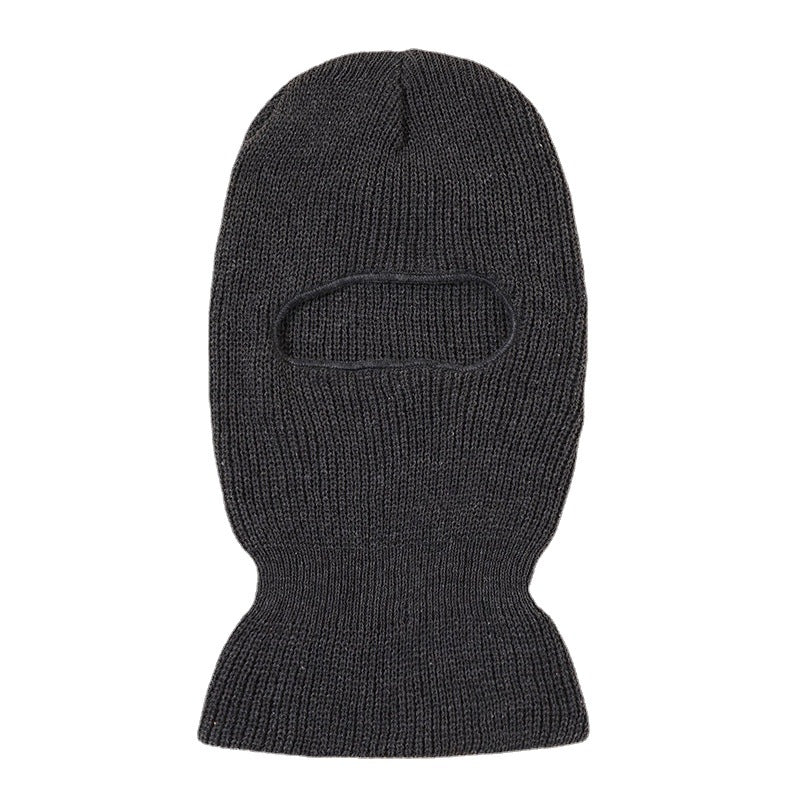 Women's & Men's Warm Knitted Hat Outdoor Cycling Integrated Hats & Caps