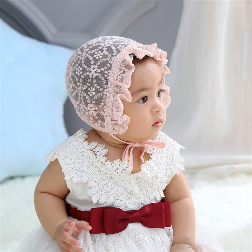 Children's Style Thin Pure Cotton Princess Hat Kids' Headwear