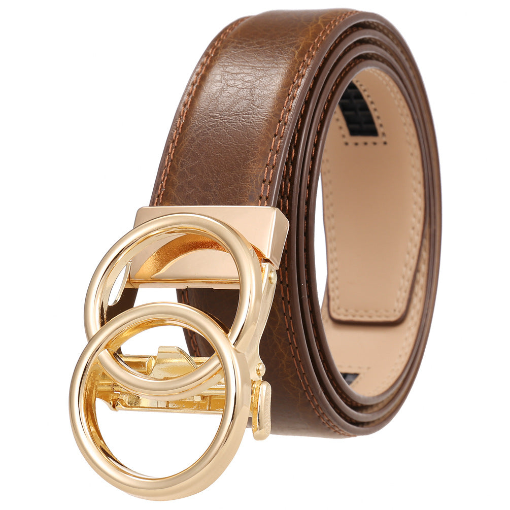 Men's Pretty Innovative Fashion Automatic Buckle Belts