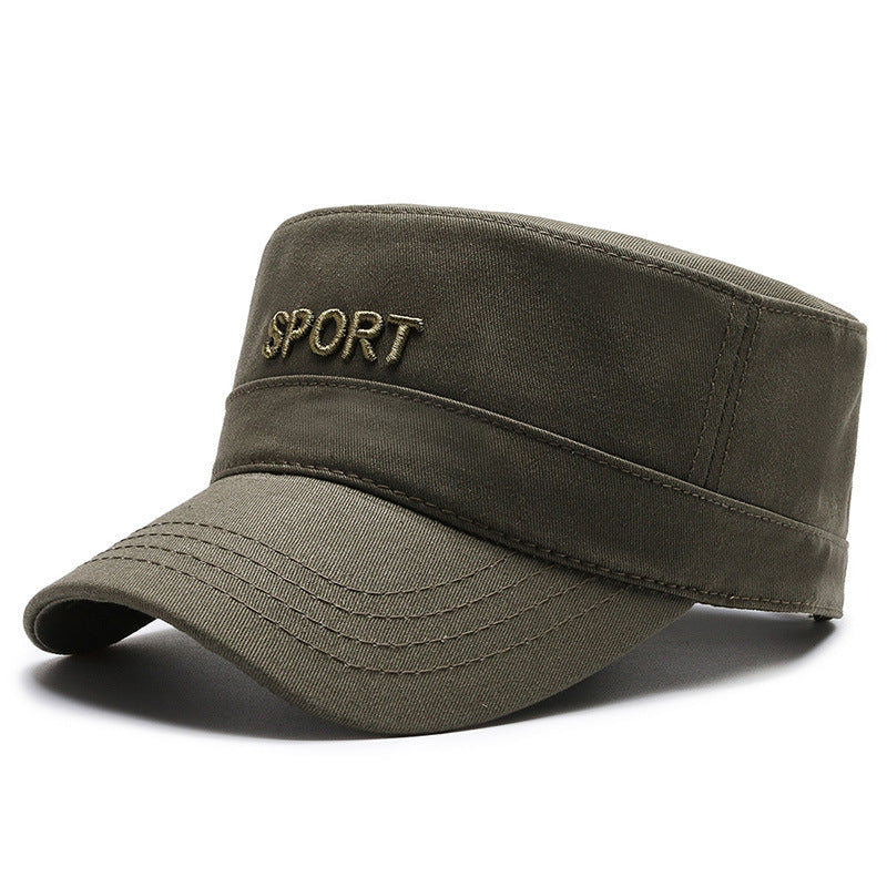 Men's Flat-top Sports Outdoor Casual Hat Travel Hats & Caps