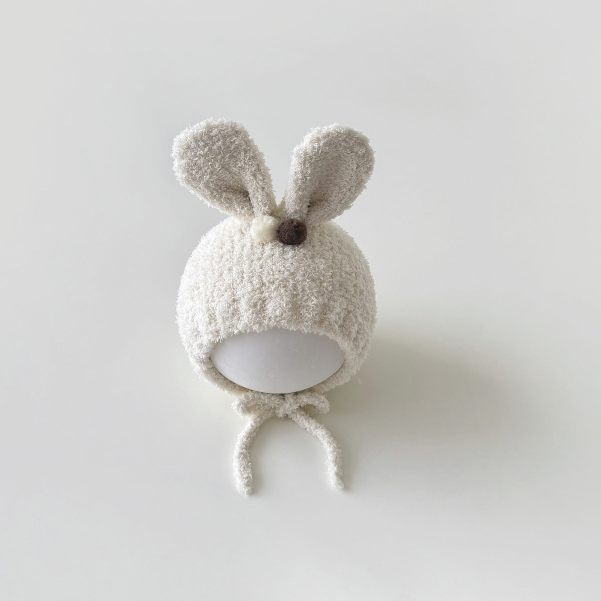 Hat Plush Bonnet Winter Rabbit Ears Cute Kids' Headwear