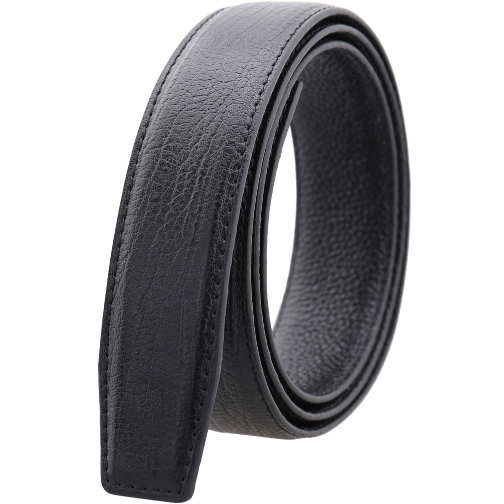 Men's Fashion Commuter Leather Automatic Buckle Belts