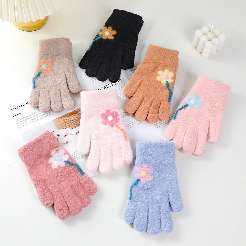 Women's Winter Thickened Warm Touch Screen Riding Gloves