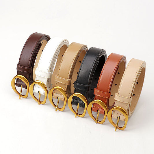 Pin Buckle Decoration Niche Korean Fashion Belts