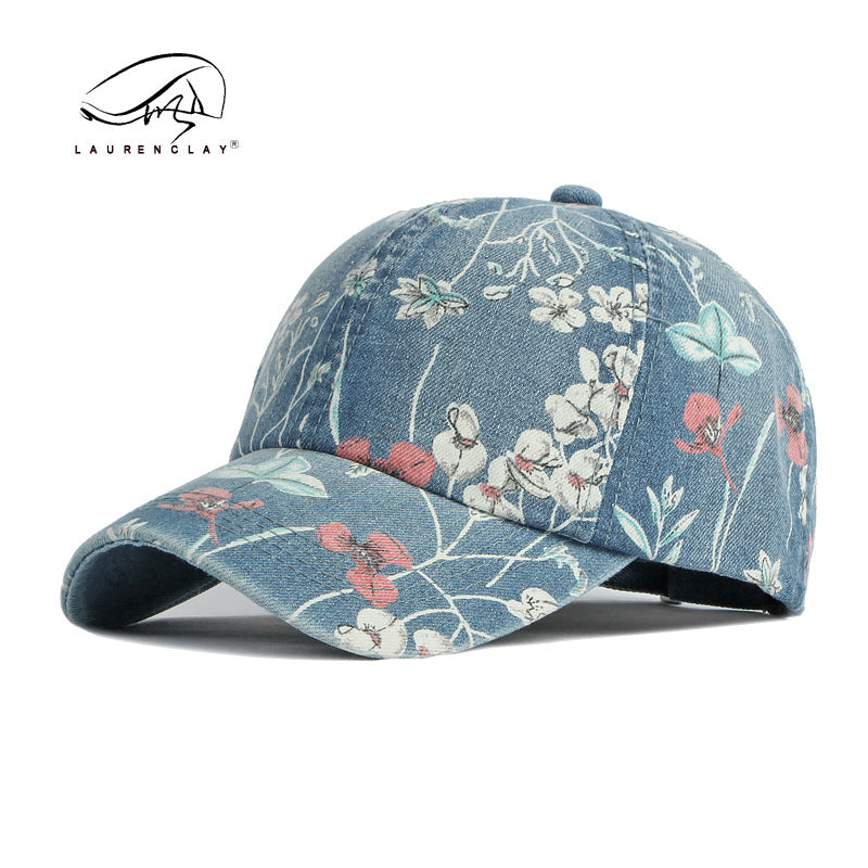 Personalized Printed Baseball Female Outdoor Sun Hats & Caps