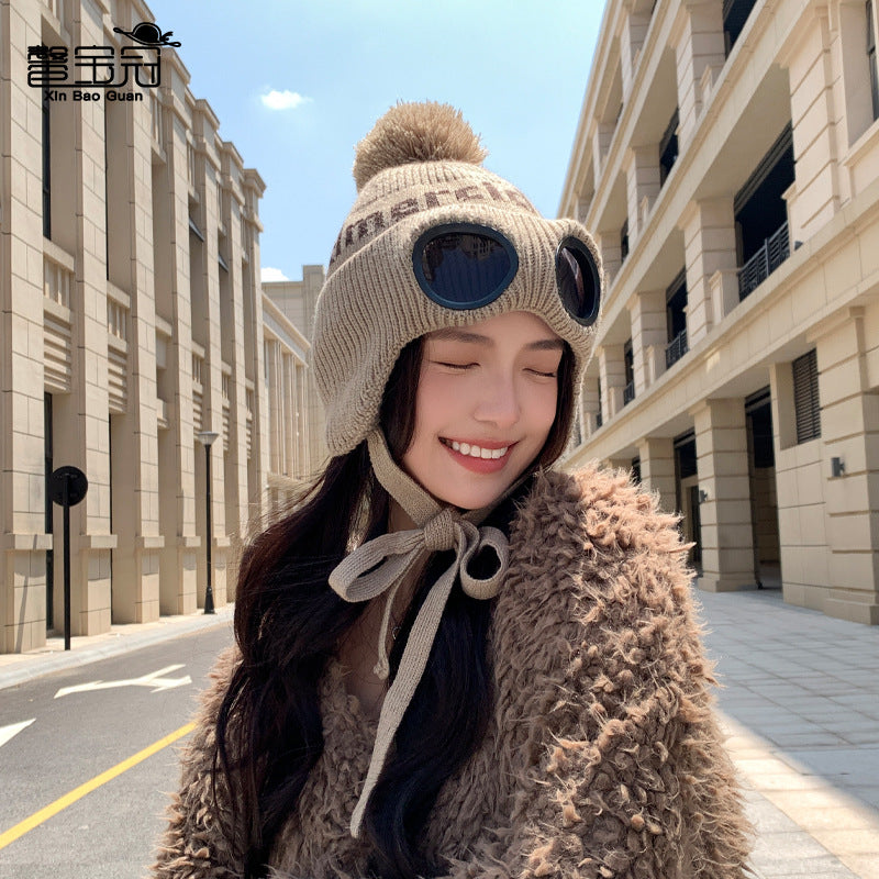 Women's Outdoor Warm Ear Protection Fashion Fur Hats & Caps