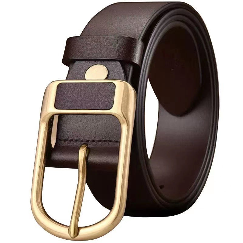 Men's Glue Filling Pin Buckle Retro Fashion Belts