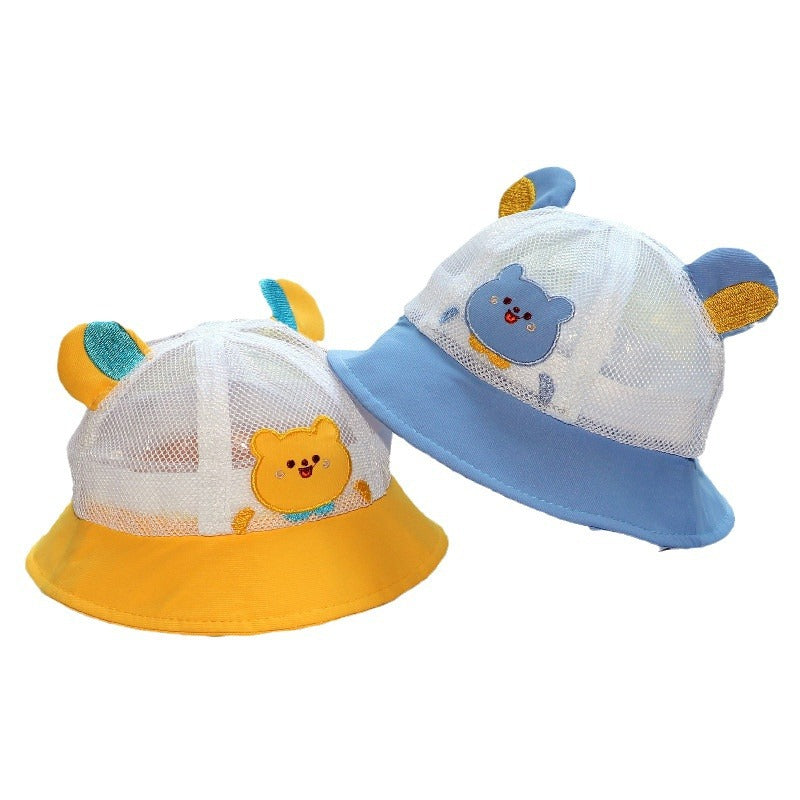 Years Old Hat Summer Thin Bear Kids' Headwear