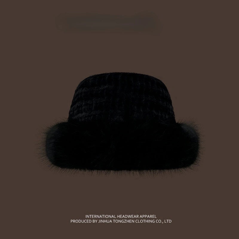 Women's Extra Thick Warm Fisherman Hat Big Hats & Caps